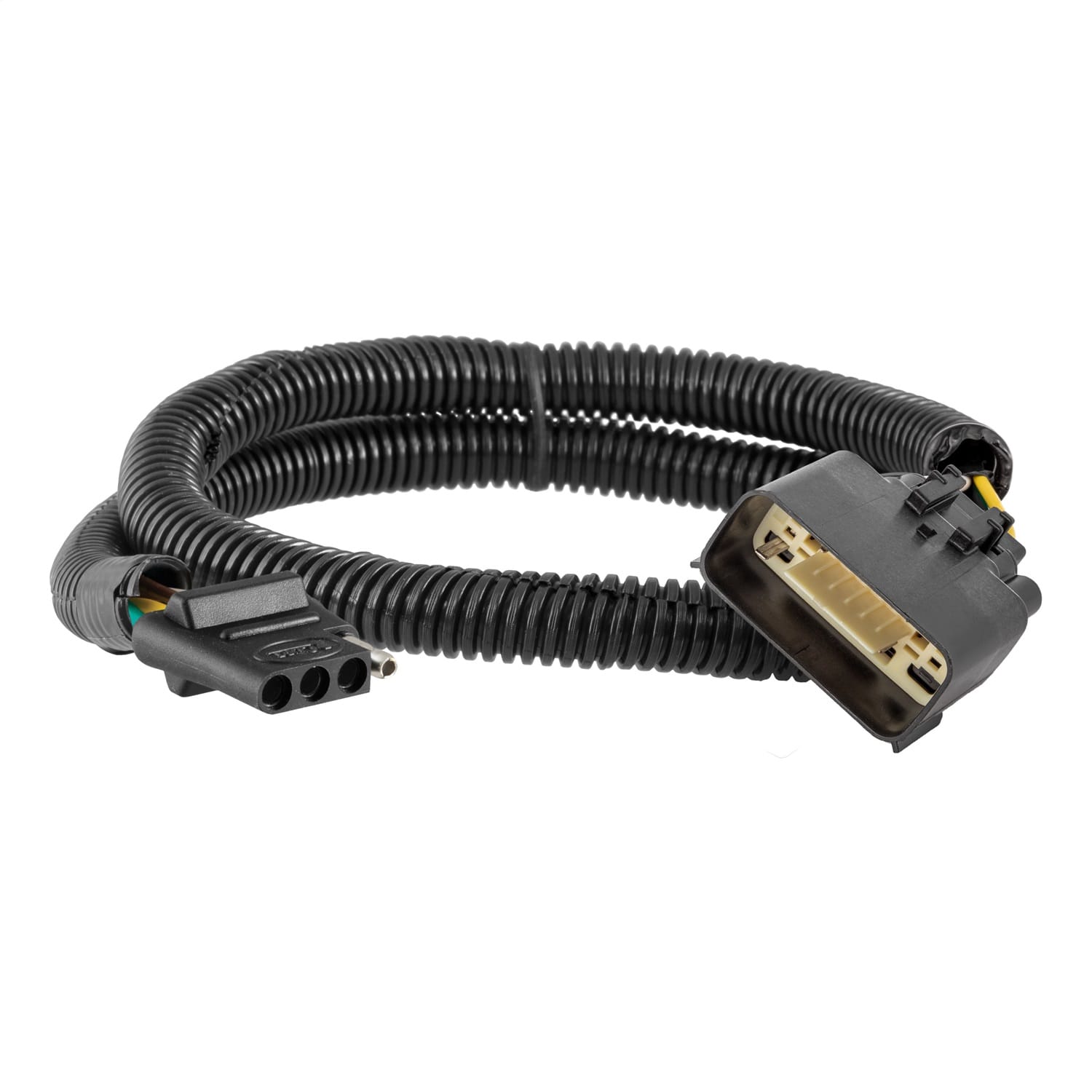 Custom Wiring Harness; 4-Way Flat Output; Select Tesla Model Y