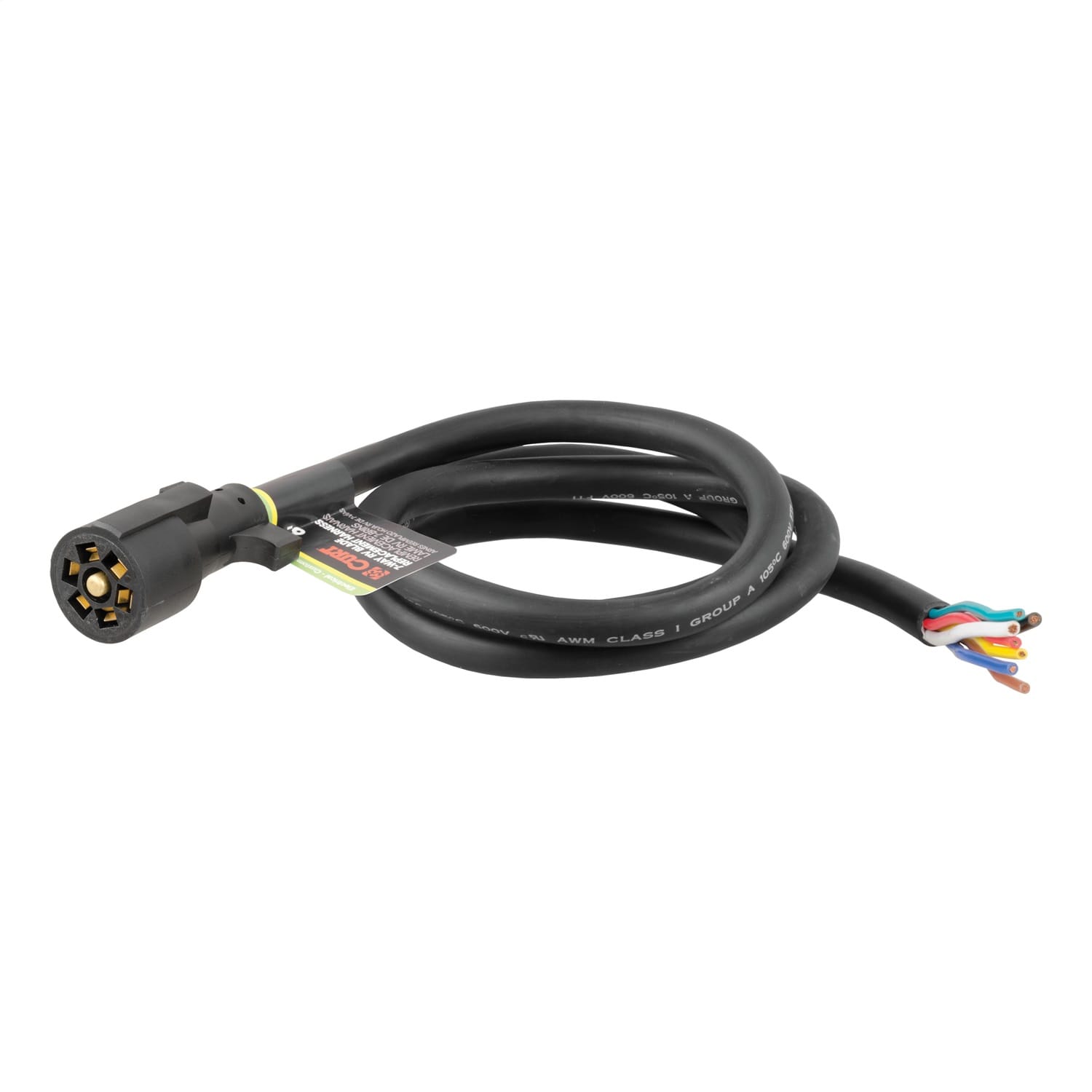 Replacement 7-Way RV Blade with 6ft. Wires (Trailer Side)