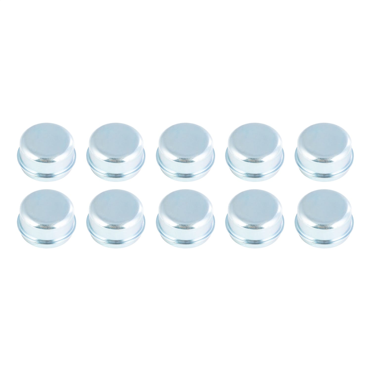 Press-In Dust Cap; 1.99in. Diameter; 2;200-4;400-lb. Axles; Non-Lubed; 10 Pack