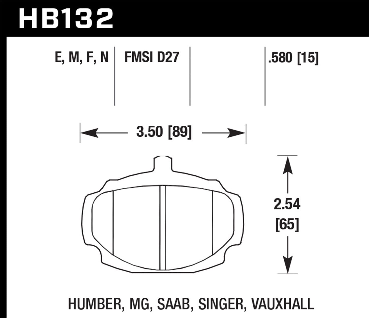 Blue 9012 Disc Brake Pad