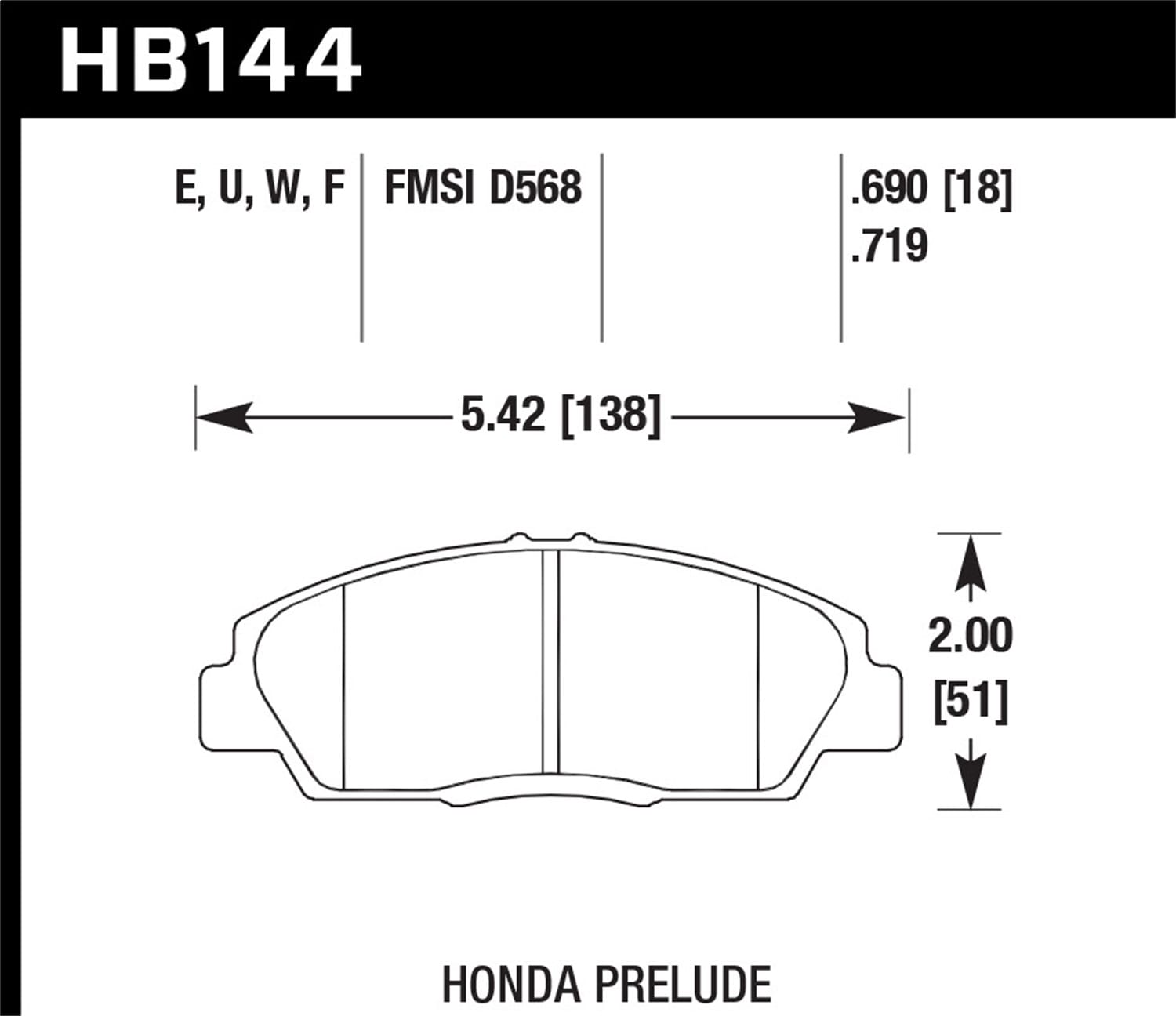 Blue 9012 Disc Brake Pad