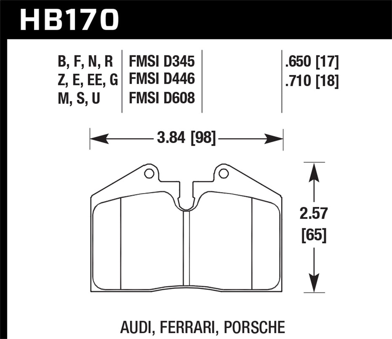 HPS 5.0 Disc Brake Pad