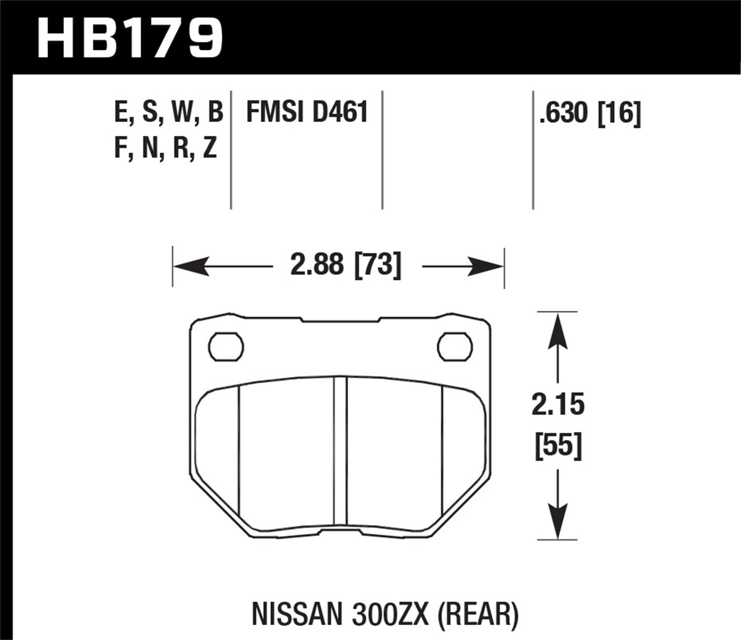 HPS 5.0 Disc Brake Pad