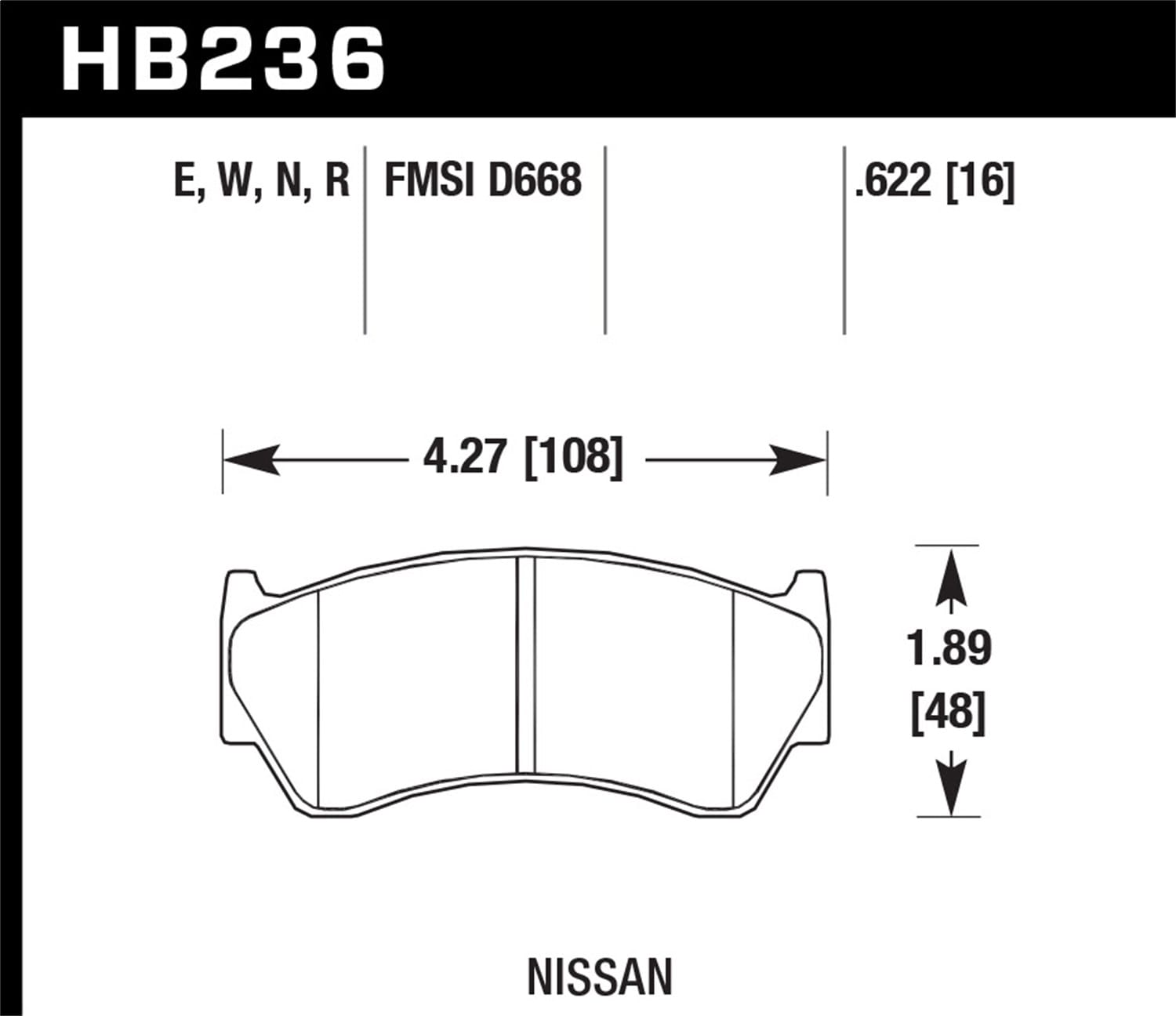 HP Plus Disc Brake Pad