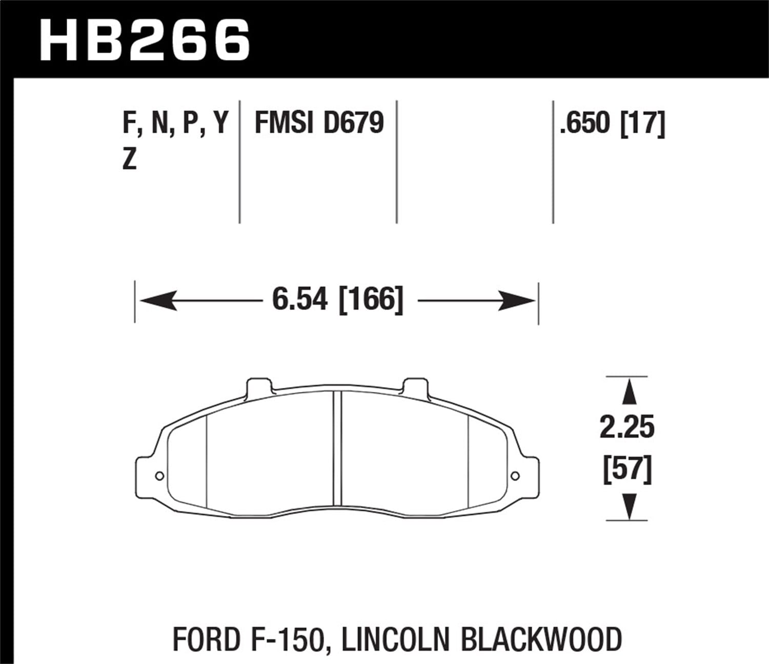 HPS Disc Brake Pad