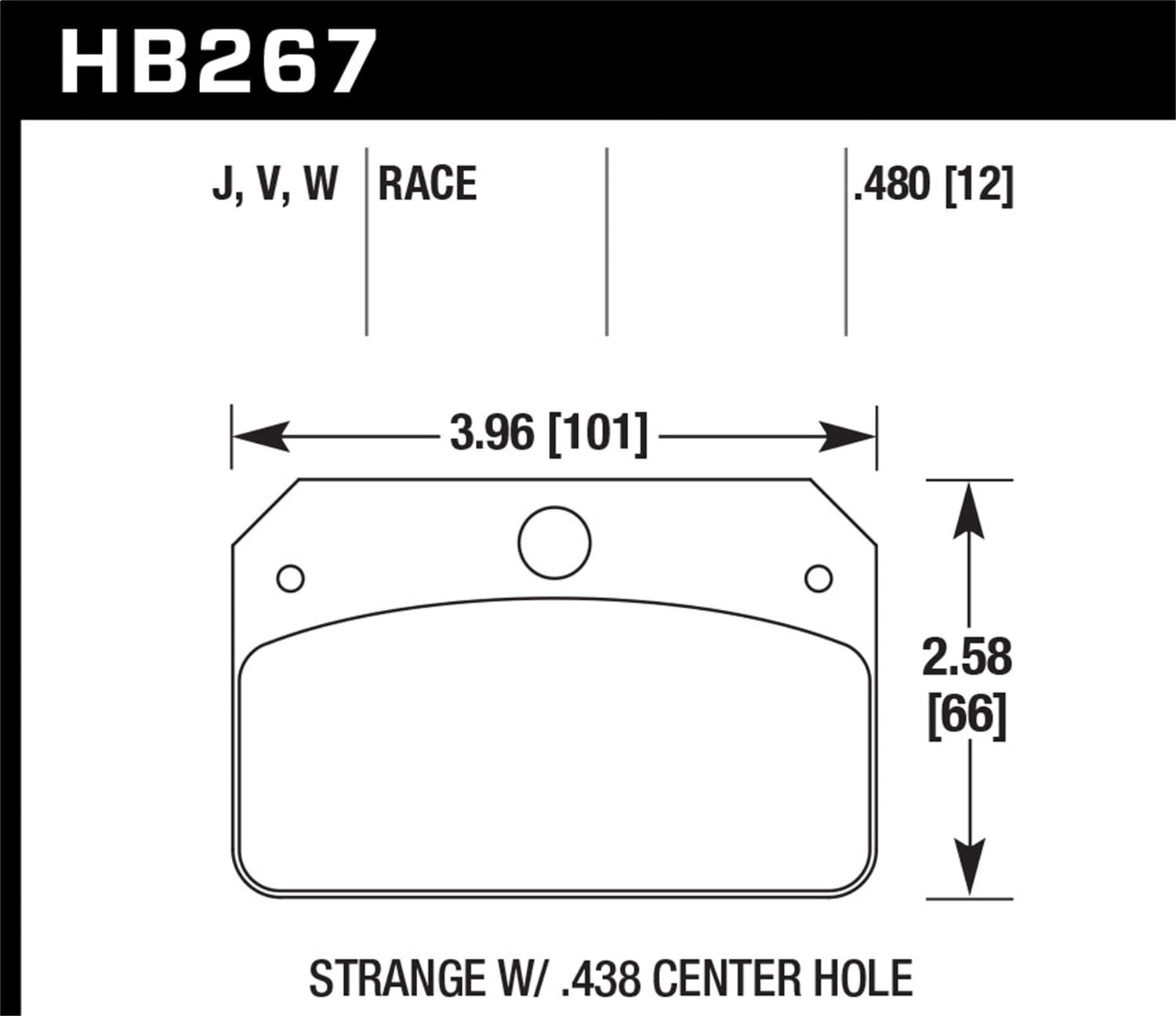 DR-97 Disc Brake Pad