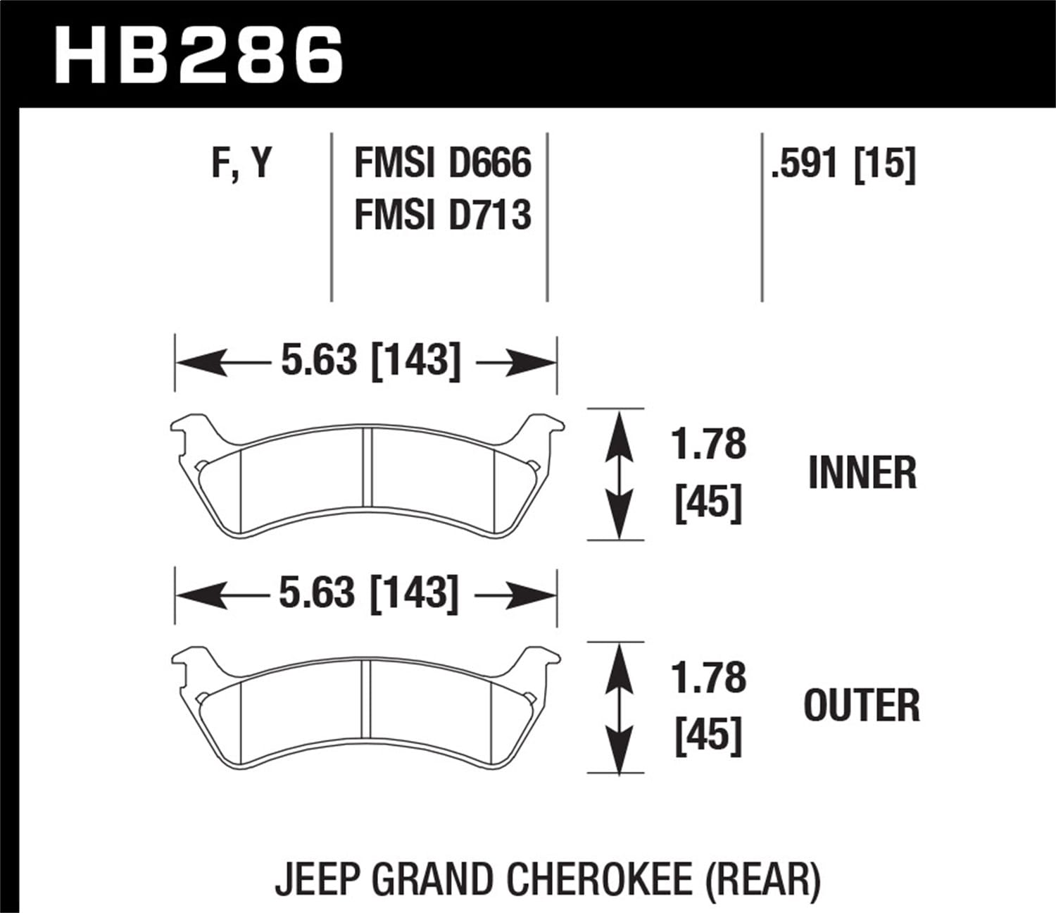 HPS Disc Brake Pad