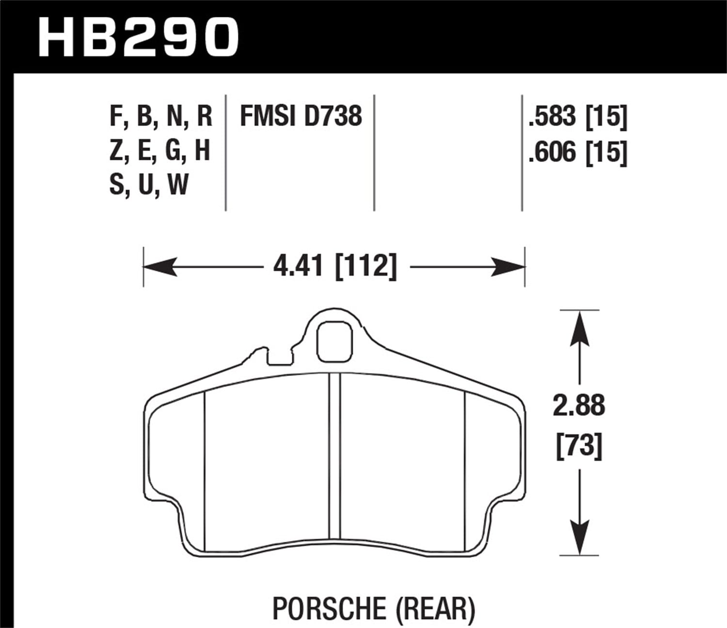 HPS 5.0 Disc Brake Pad