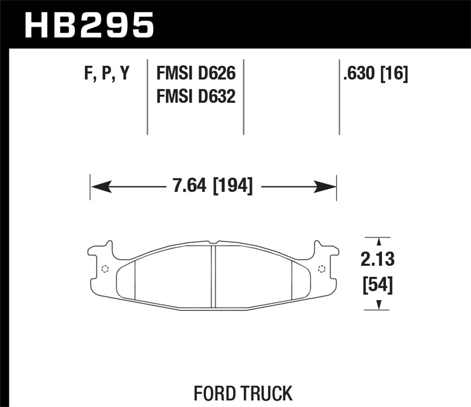 HPS Disc Brake Pad