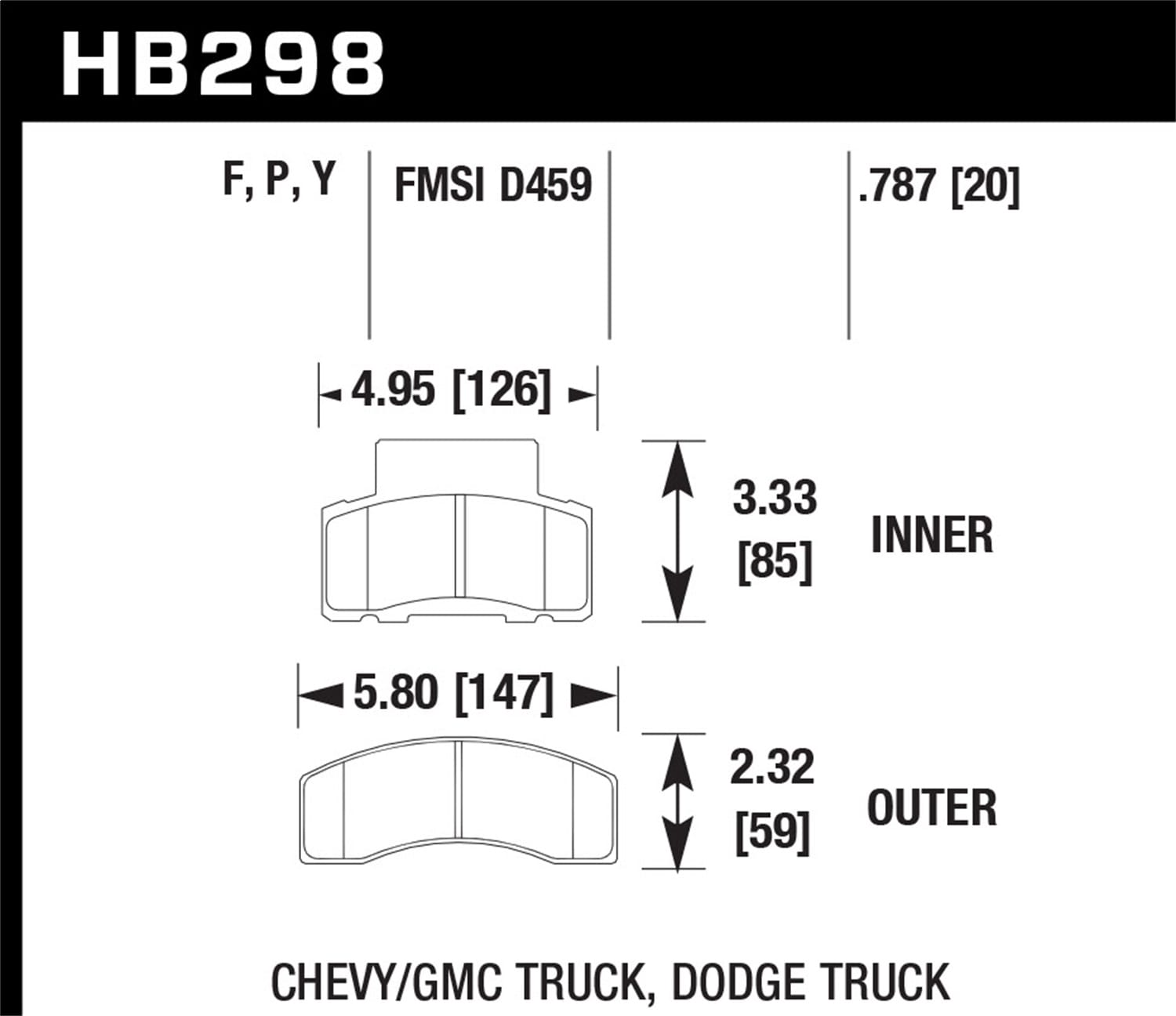 HPS Disc Brake Pad
