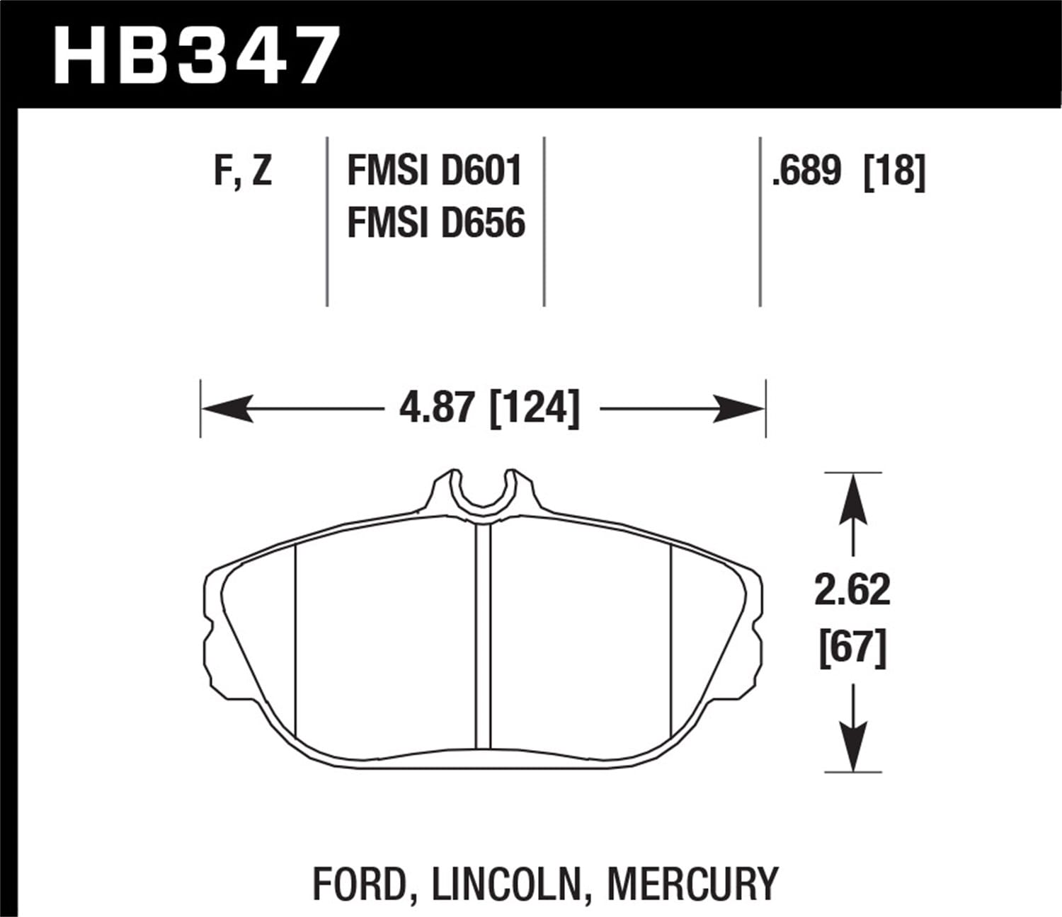 HPS Disc Brake Pad