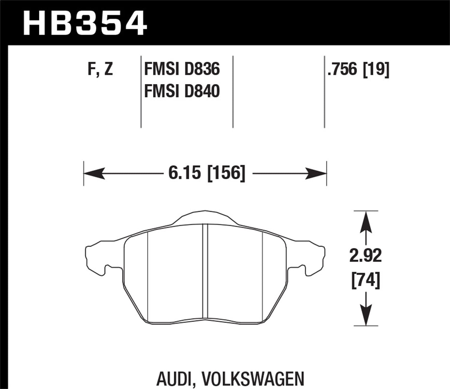 HPS Disc Brake Pad