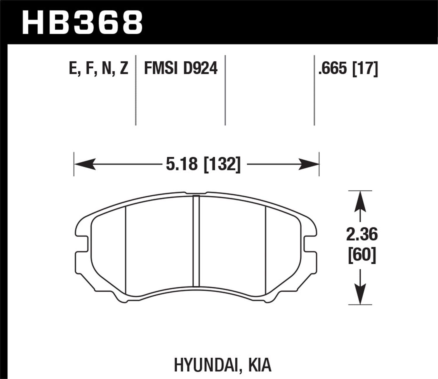 HPS Disc Brake Pad