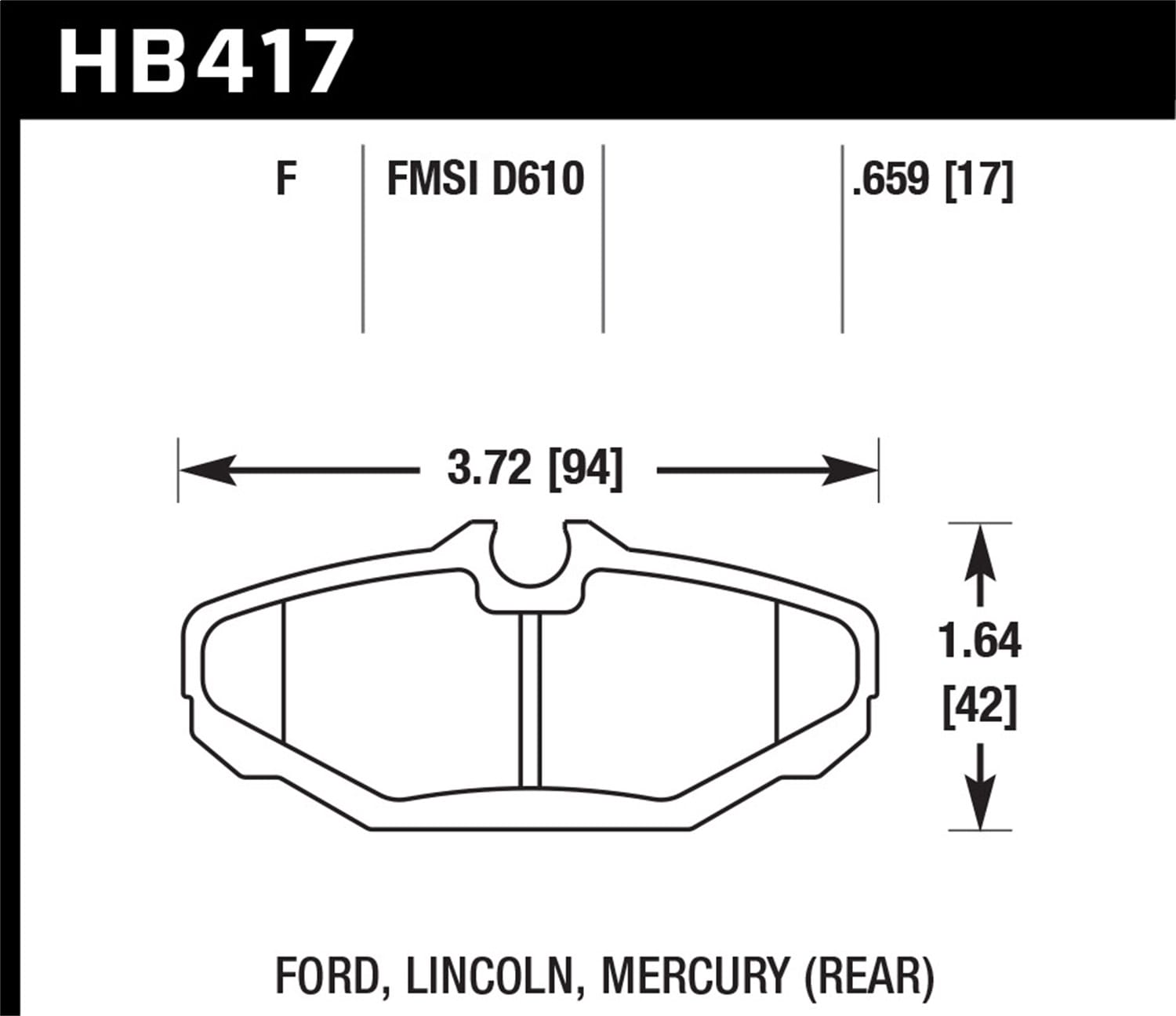 HPS Disc Brake Pad