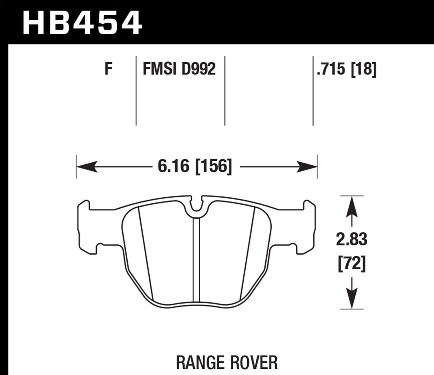 HPS Disc Brake Pad