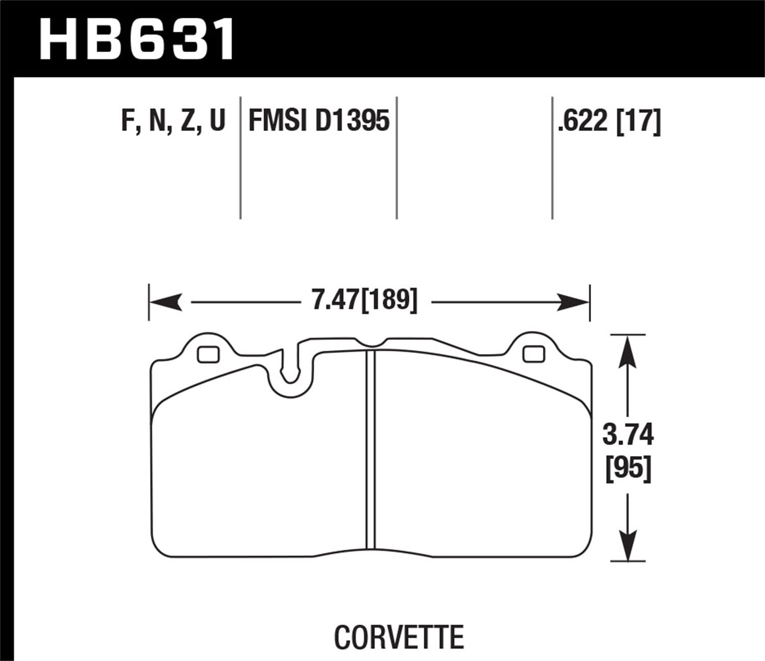 HPS 5.0 Disc Brake Pad