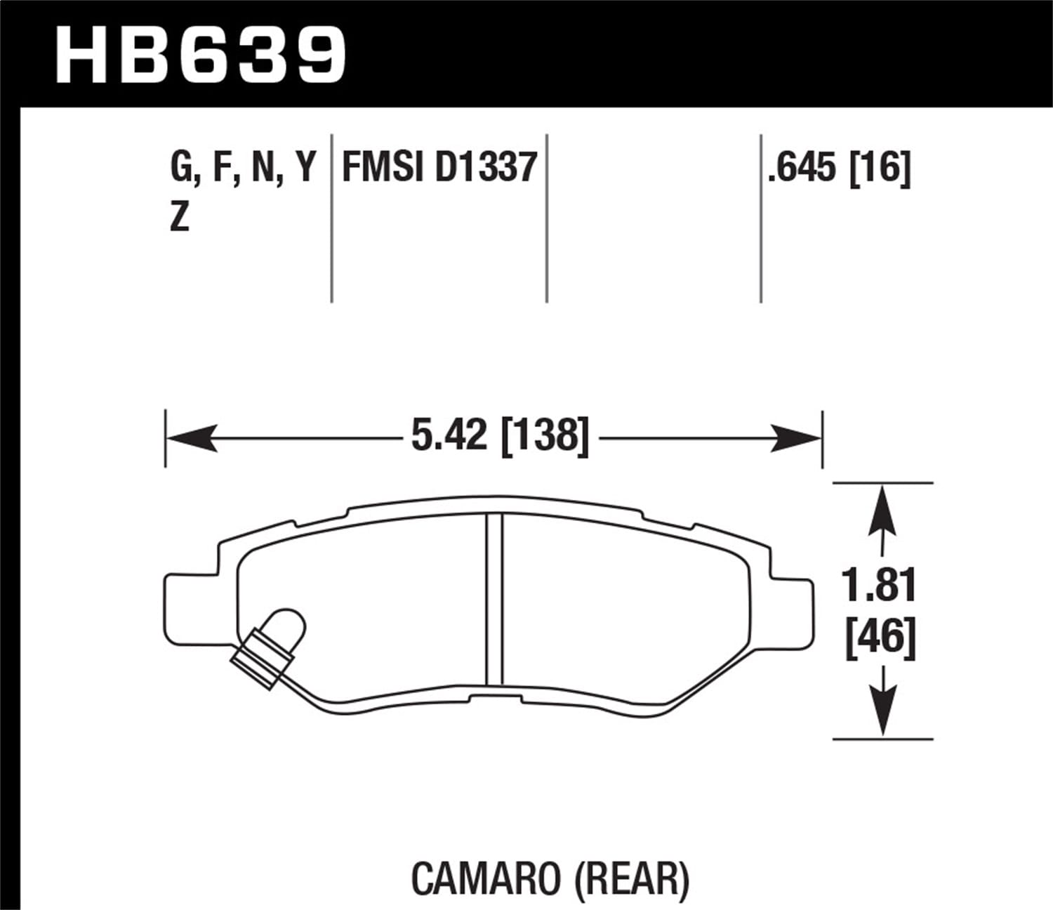 HPS 5.0 Disc Brake Pad