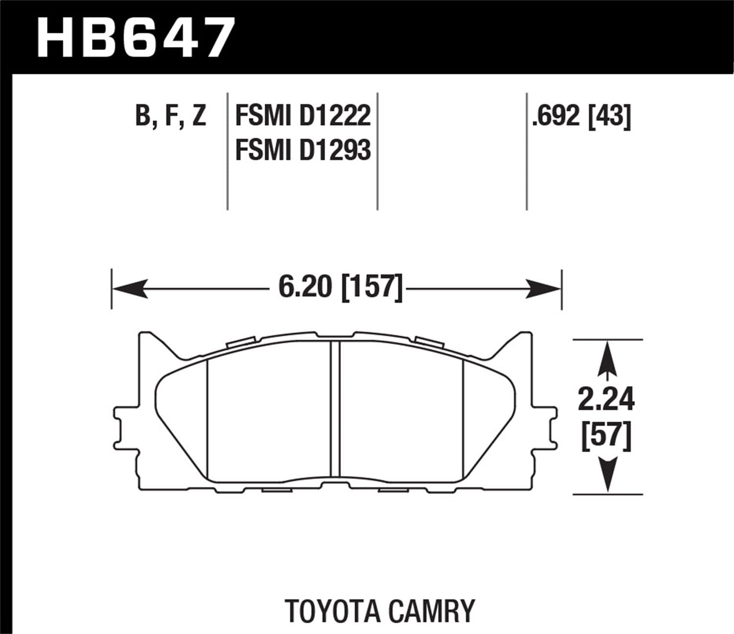 HPS 5.0 Disc Brake Pad