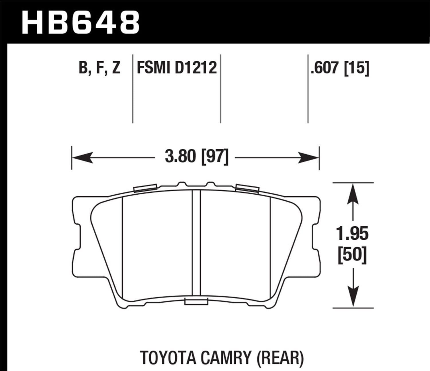 HPS 5.0 Disc Brake Pad