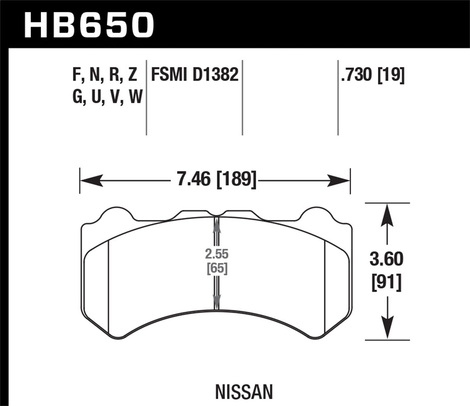 HPS 5.0 Disc Brake Pad