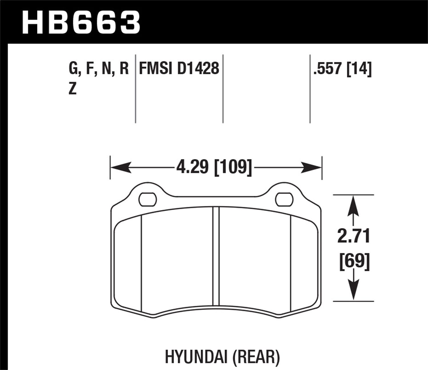 HPS 5.0 Disc Brake Pad
