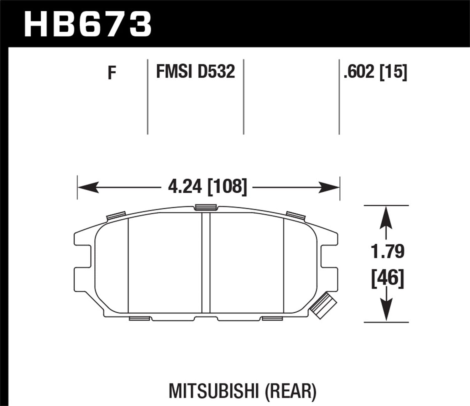 HPS Disc Brake Pad
