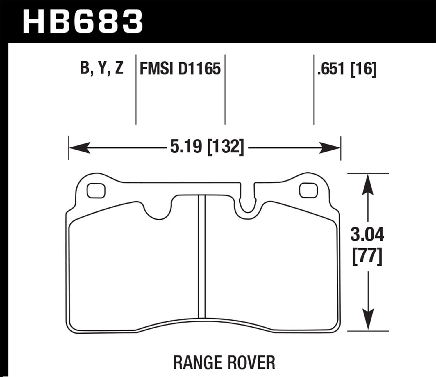 HPS 5.0 Disc Brake Pad