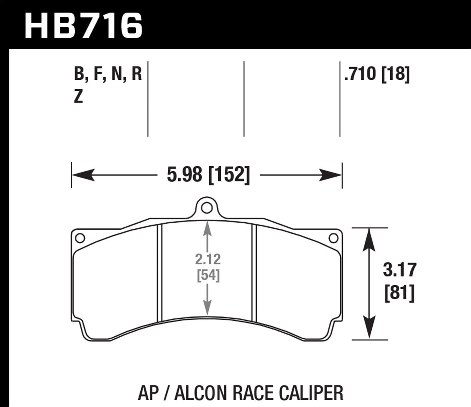 HPS 5.0 Disc Brake Pad