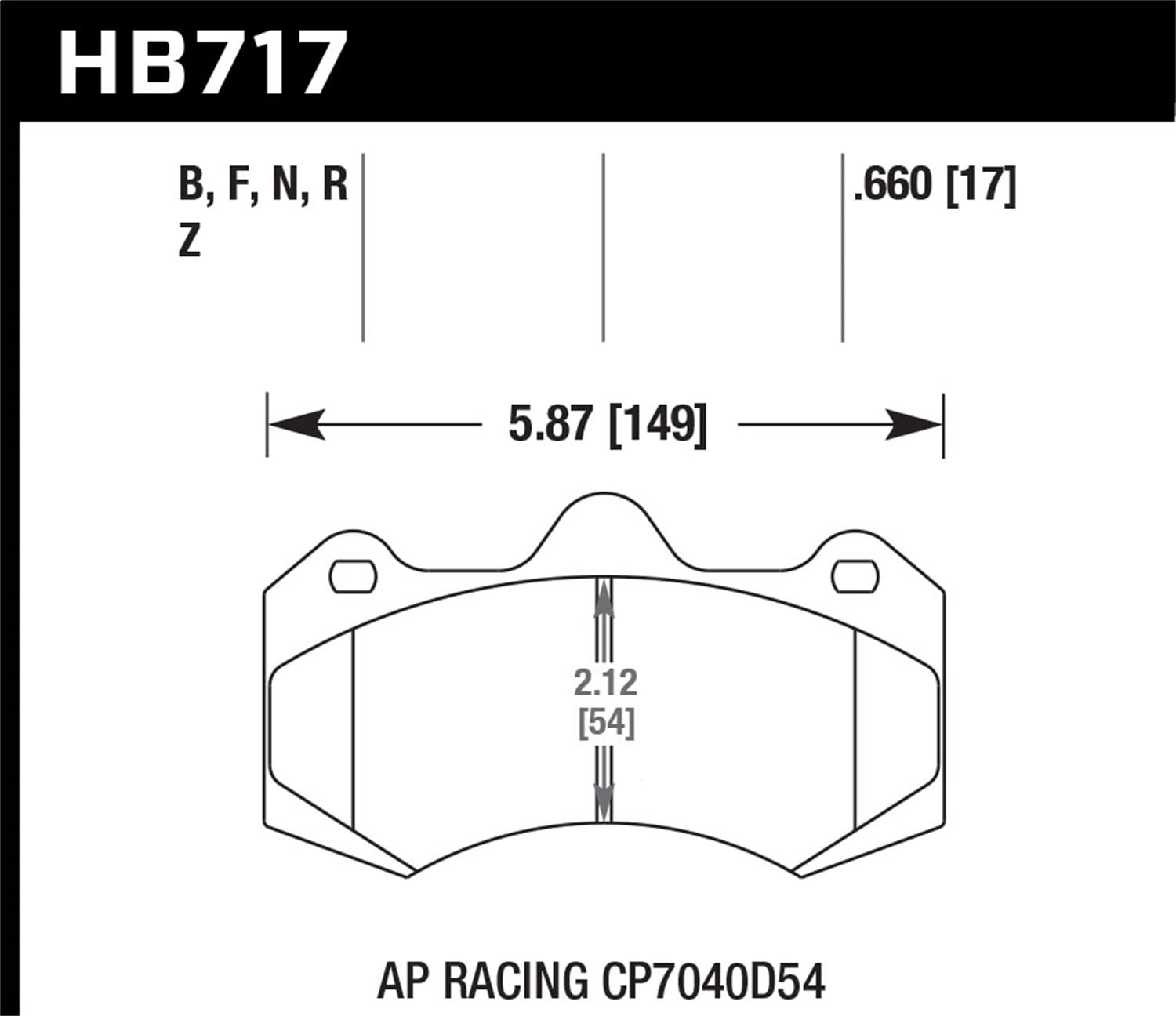 HPS 5.0 Disc Brake Pad