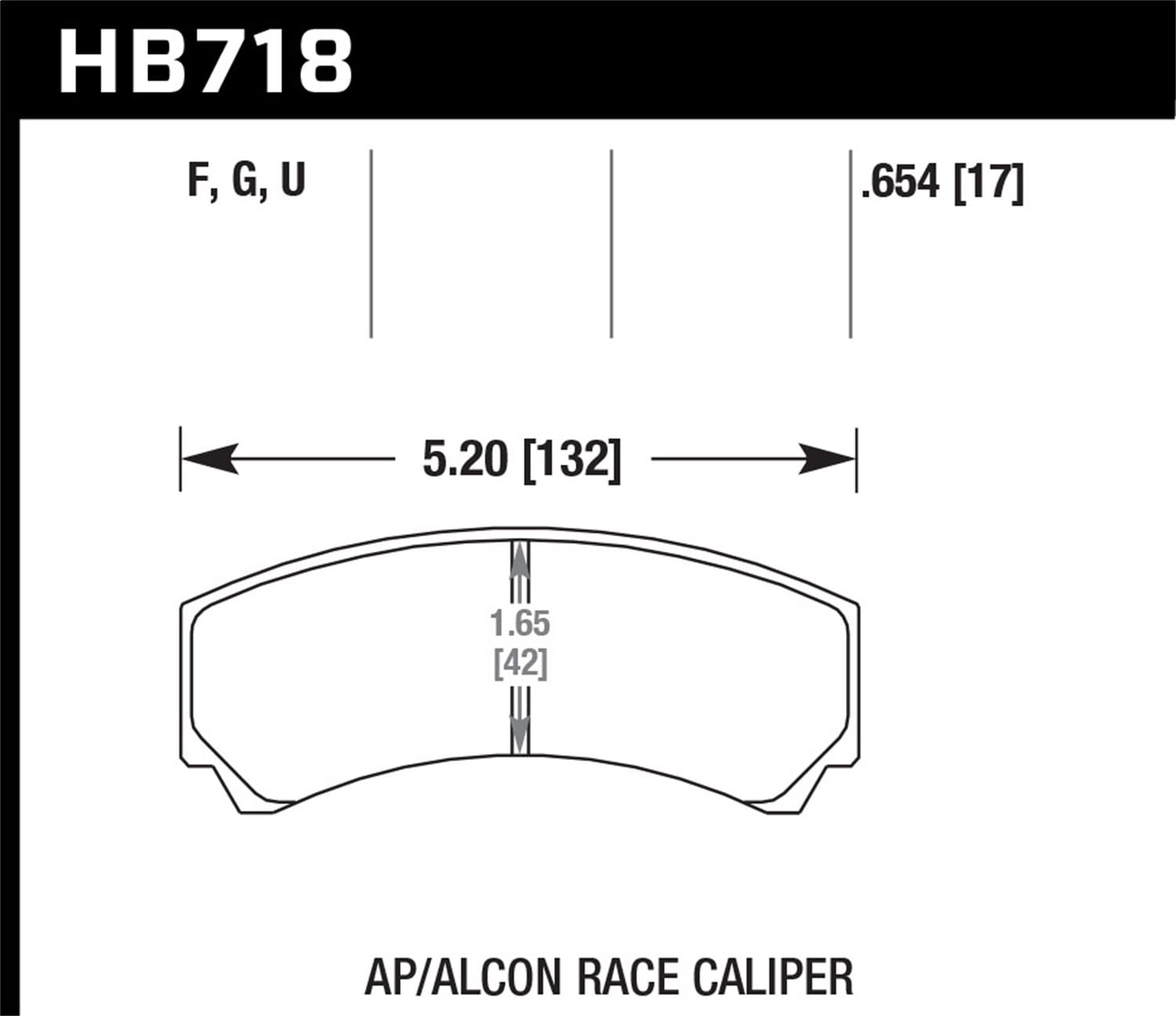 HPS 5.0 Disc Brake Pad