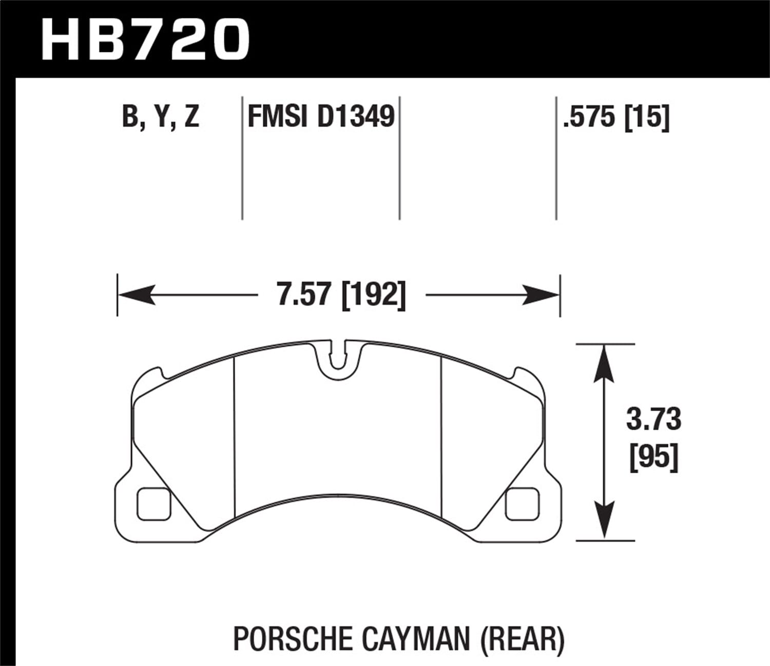 HPS 5.0 Disc Brake Pad