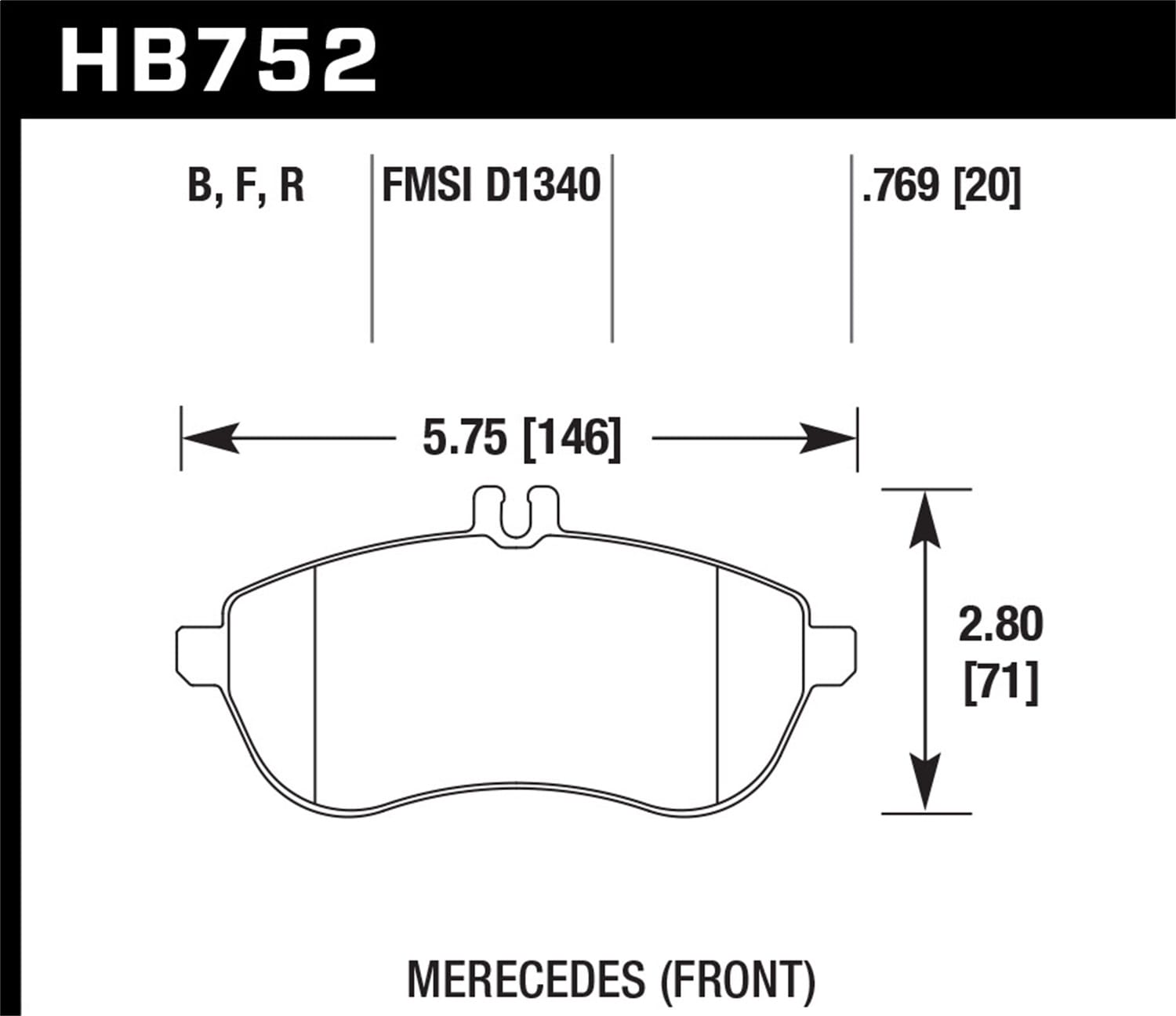 HPS 5.0 Disc Brake Pad