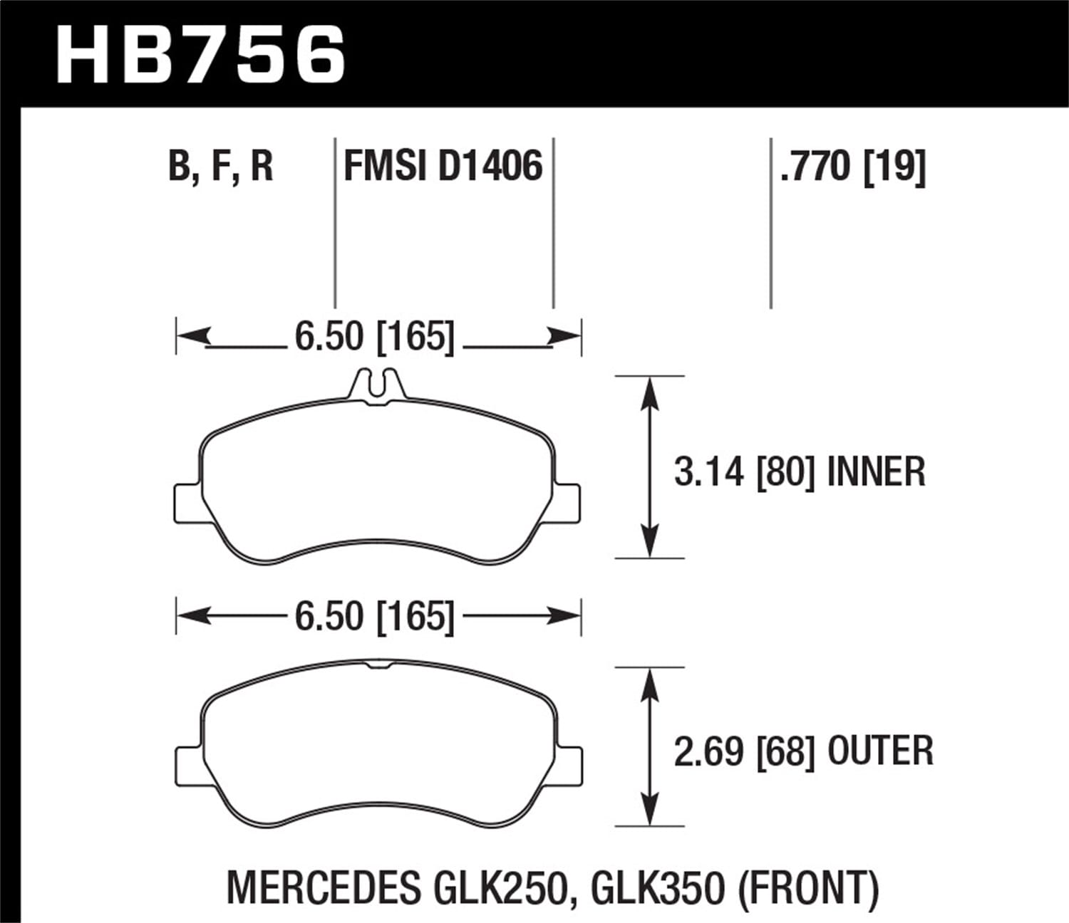 HPS 5.0 Disc Brake Pad