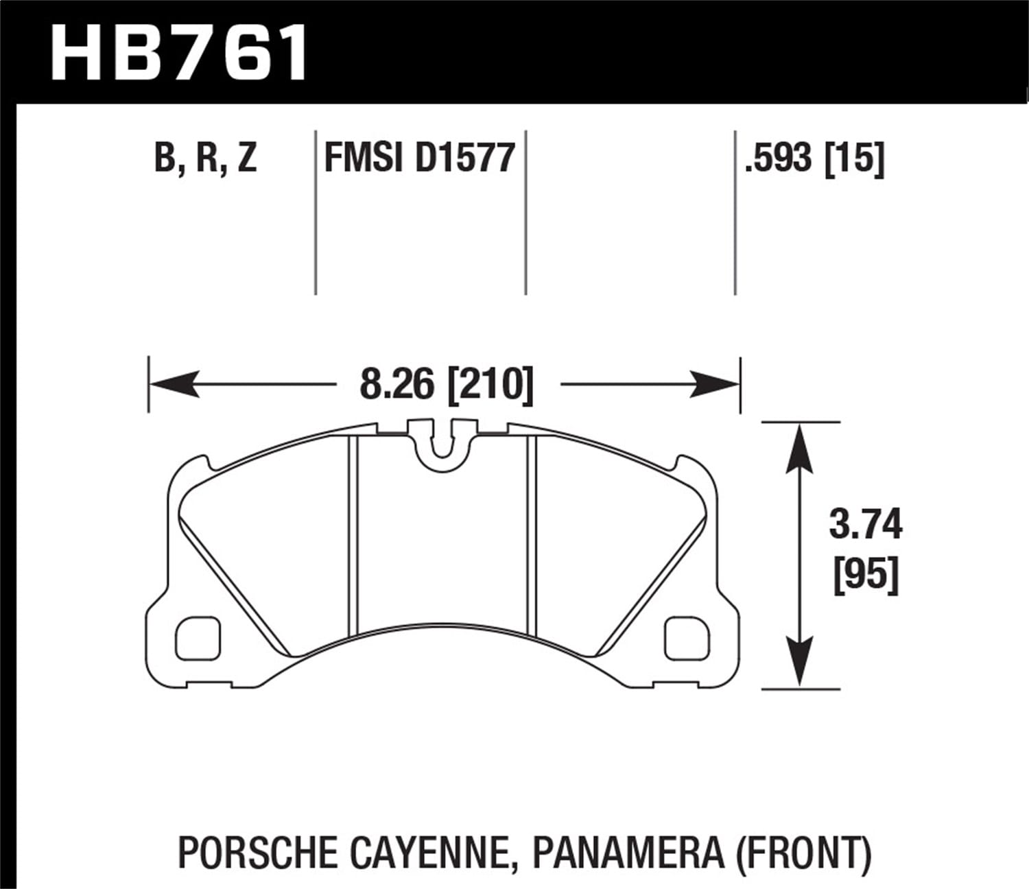 HPS 5.0 Disc Brake Pad