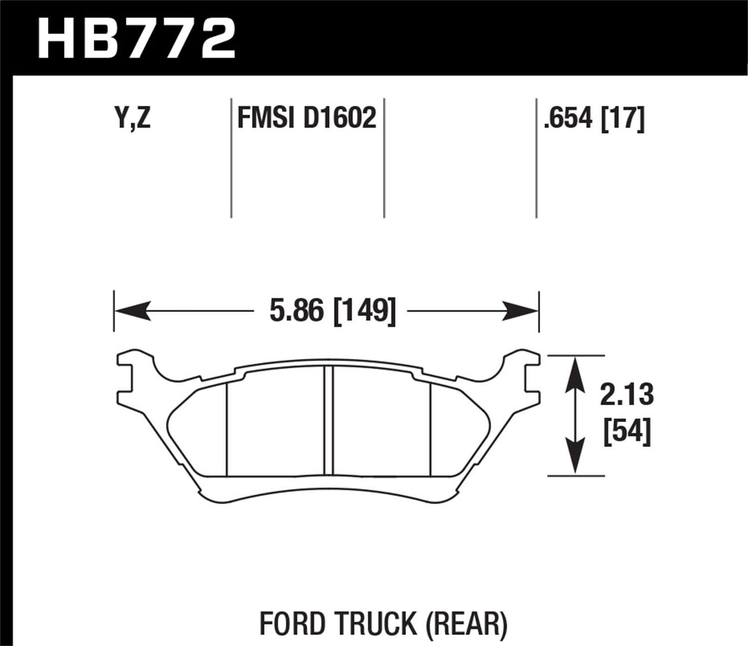 LTS Disc Brake Pad
