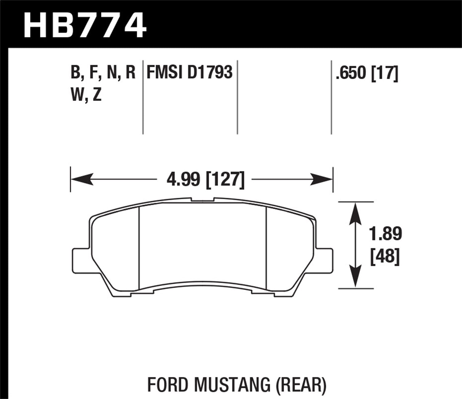 HPS 5.0 Disc Brake Pad