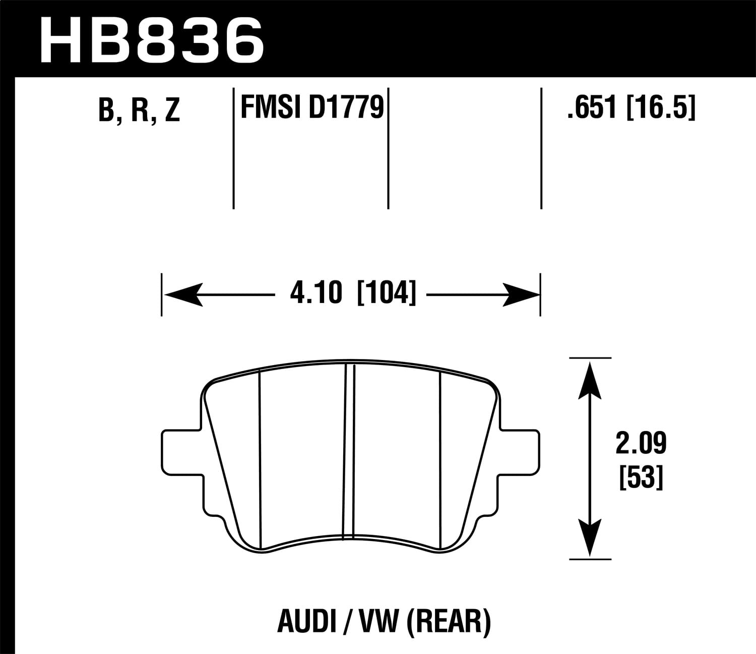 HPS 5.0 Disc Brake Pad