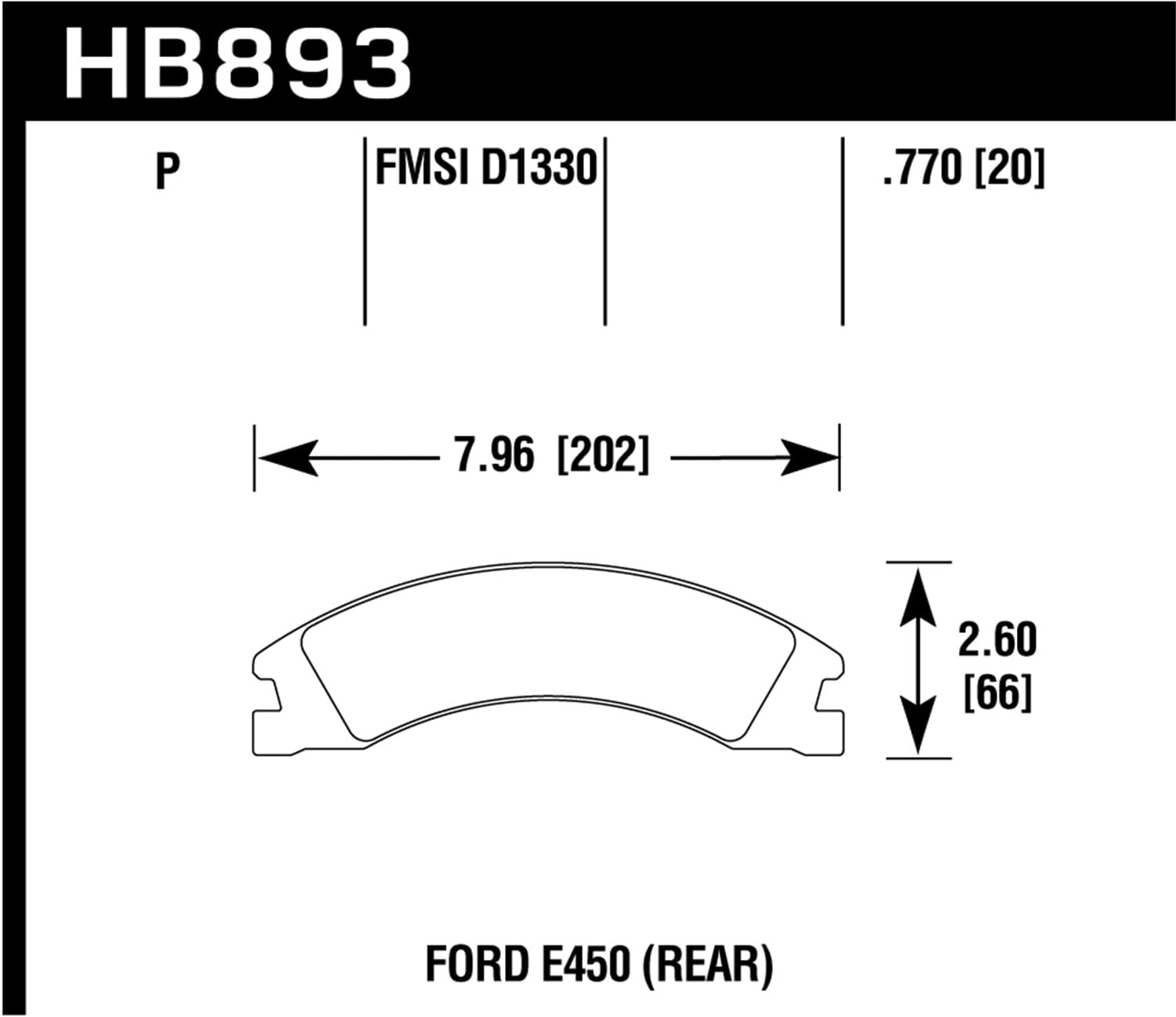 SuperDuty Disc Brake Pad