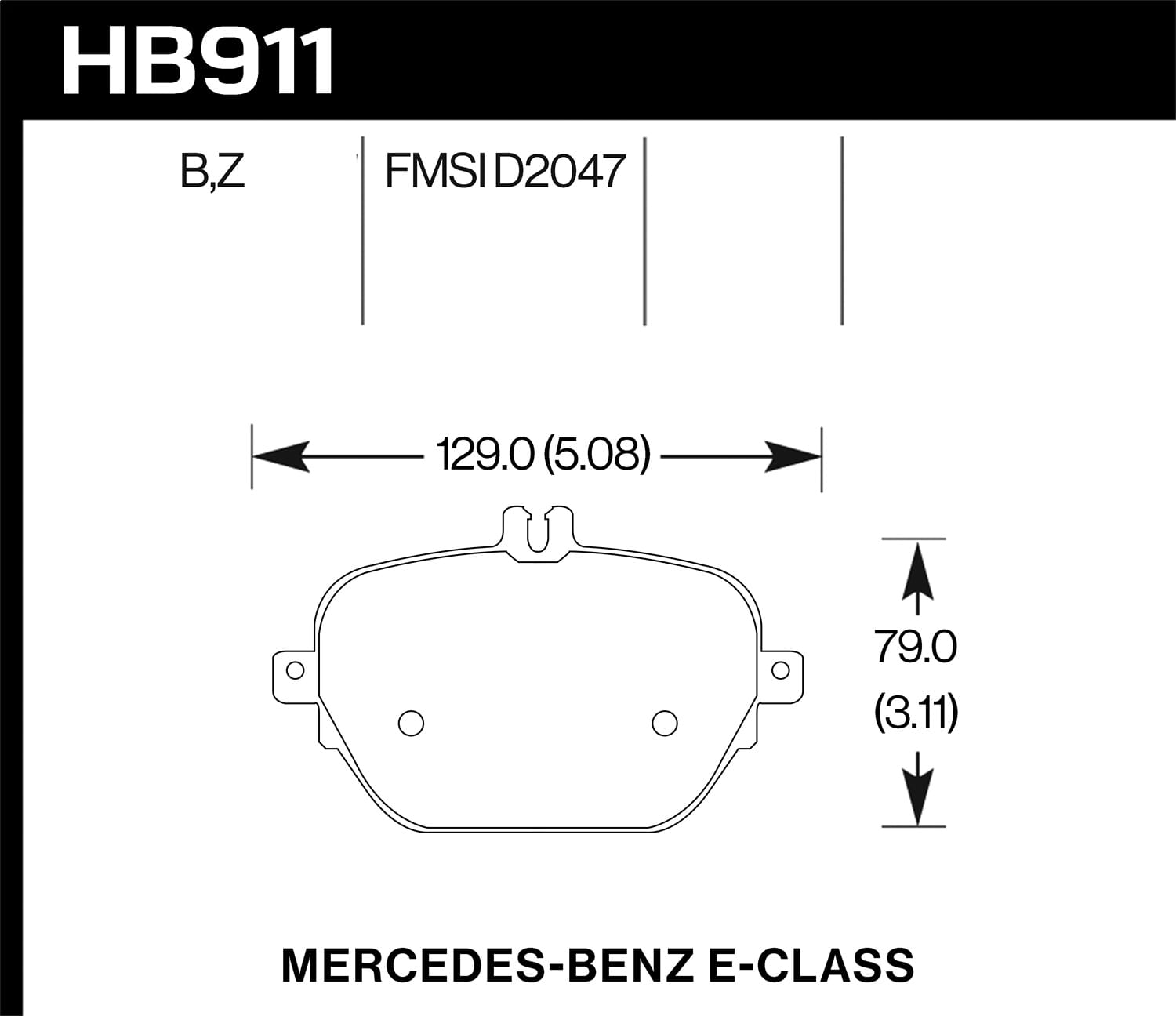 HPS 5.0 Disc Brake Pad