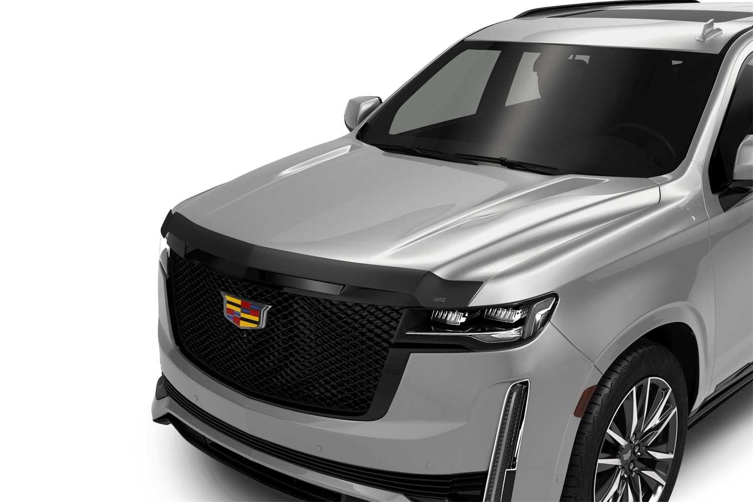 Husky Liners Aeroskin Hood Protector; Matte Black Low Profile Hood Deflector - 2877186