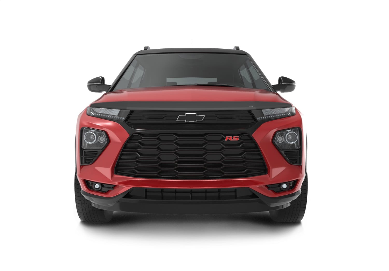 Aeroskin Hood Protector; Matte Black Low Profile