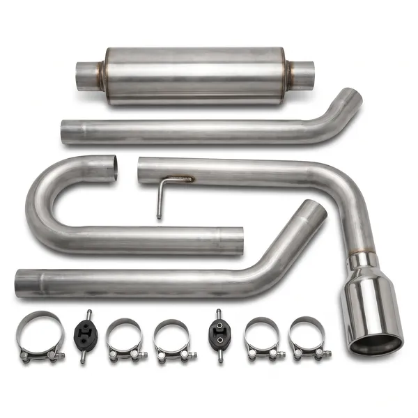 Stainless steel cat-back exhaust kit